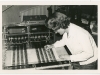 Daphne using her Oramics Machine (ORAM.7.9.013)